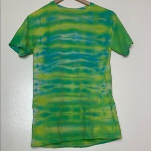 Tie dye unisex T shirt